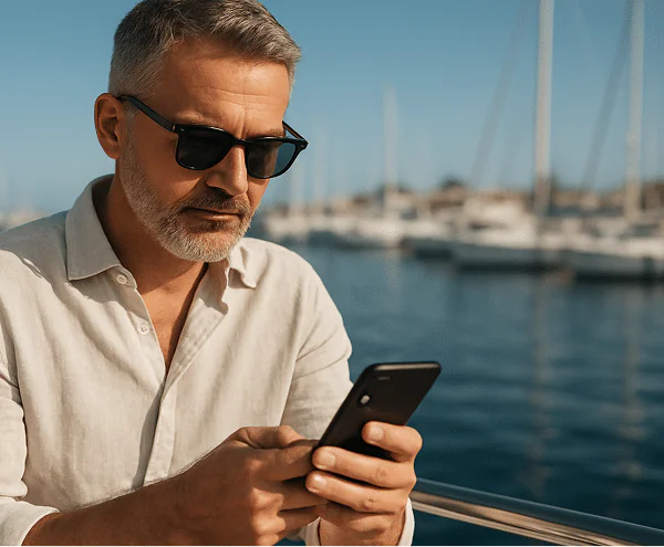 Bei Seaphoria Yachts gibt es auch an Wochenenden und Feiertagen einen direkten Ansprechpartner, der bei Problemen sofort unterstützt.