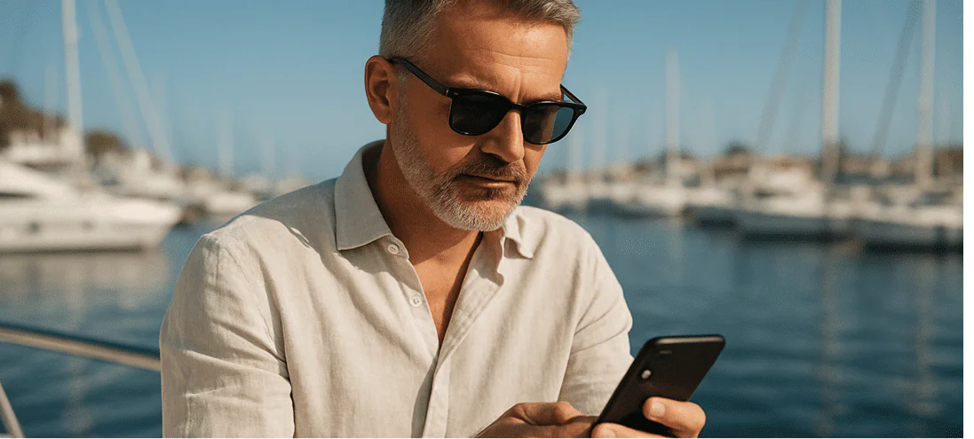 Bei Seaphoria Yachts gibt es auch an Wochenenden und Feiertagen einen direkten Ansprechpartner, der bei Problemen sofort unterstützt.