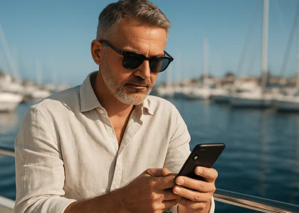 Bei Seaphoria Yachts gibt es auch an Wochenenden und Feiertagen einen direkten Ansprechpartner, der bei Problemen sofort unterstützt.